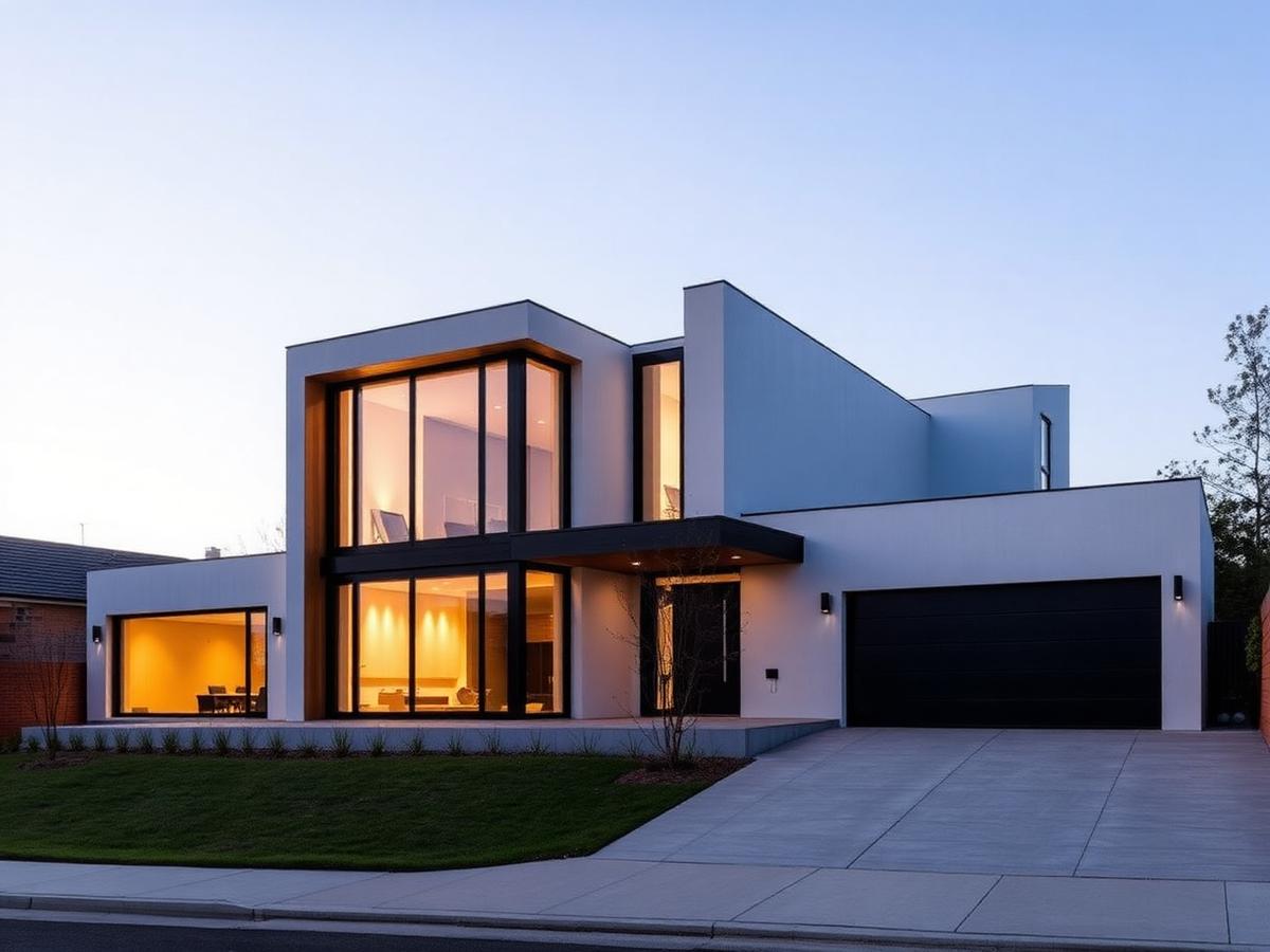 Casa contemporânea de 220m² construída em Light Steel Frame pela Sol-Ar Steel